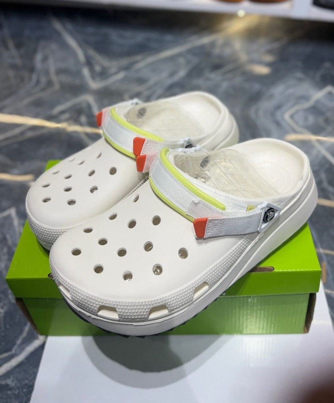 Classic Hiker Clogs (White)
