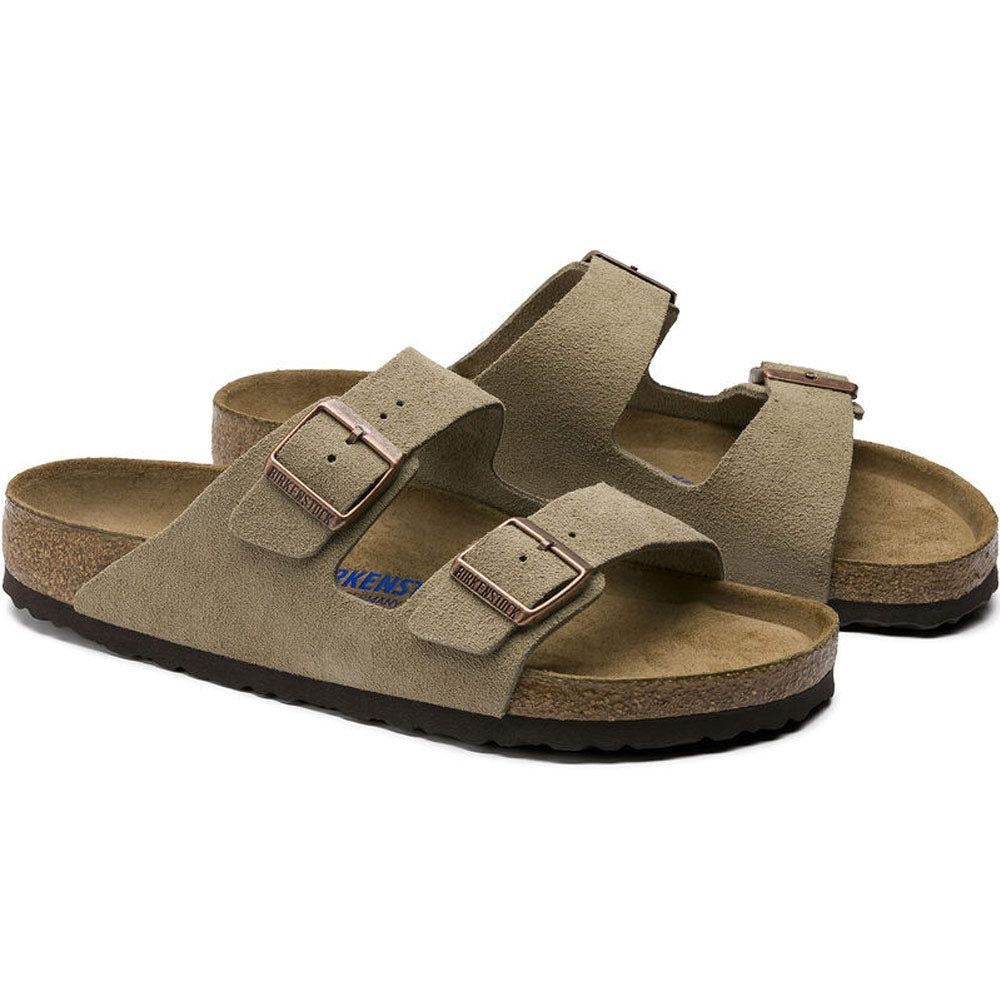 BIRKENSTOCK Arizona Slides for Men’s (Tan Suede)