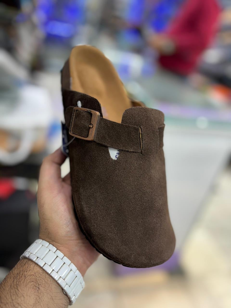 BIRKENSTOCK BOSTON Men’s (Chocolate Brown)