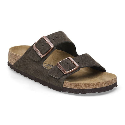 BIRKENSTOCK Arizona Slides for Men’s (Mocha Brown Suede)