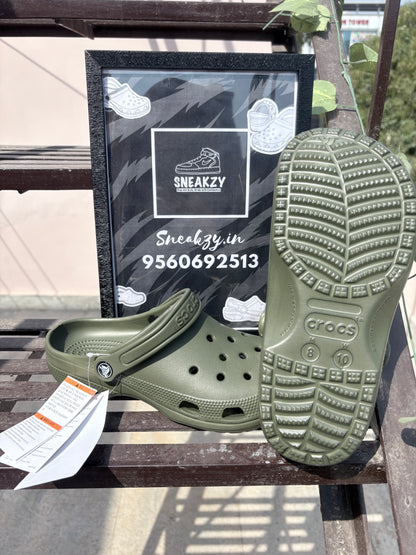 Classic Clogs (Army Green)