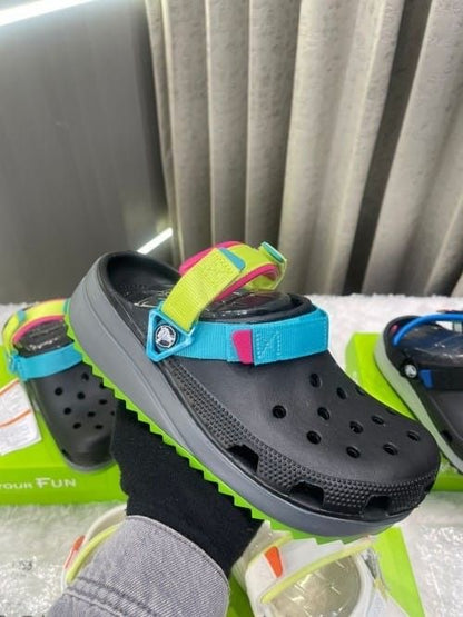 Classic Hiker Clogs (Black/Multi)