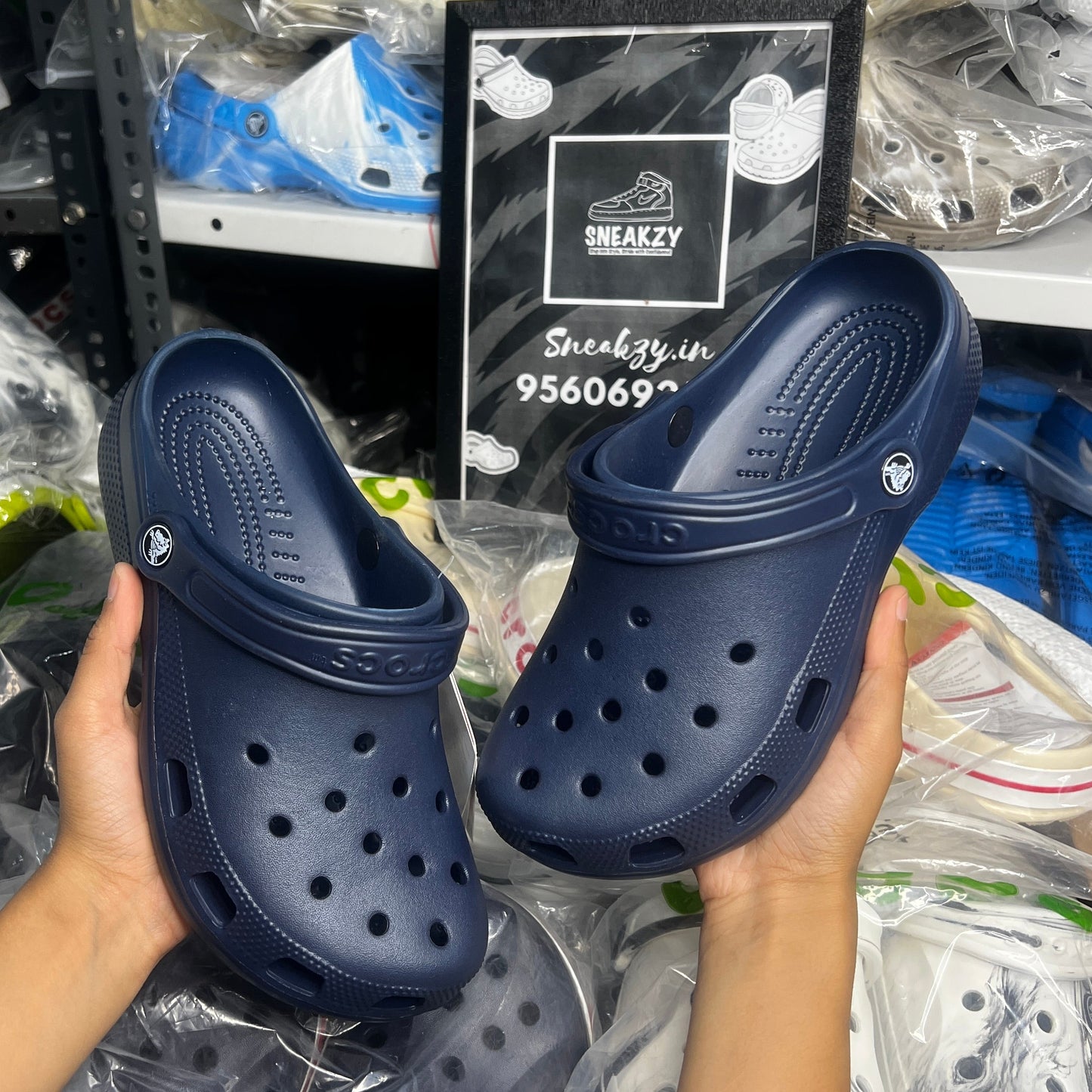 Classic Clogs (Navy Blue)