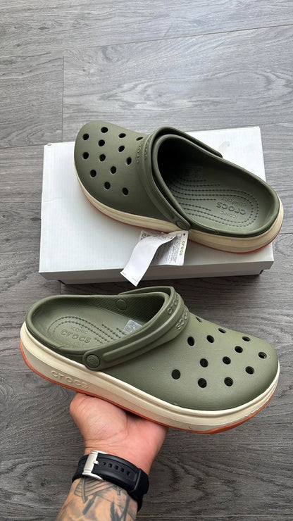 Crocband Full Force Clogs (Army Green)