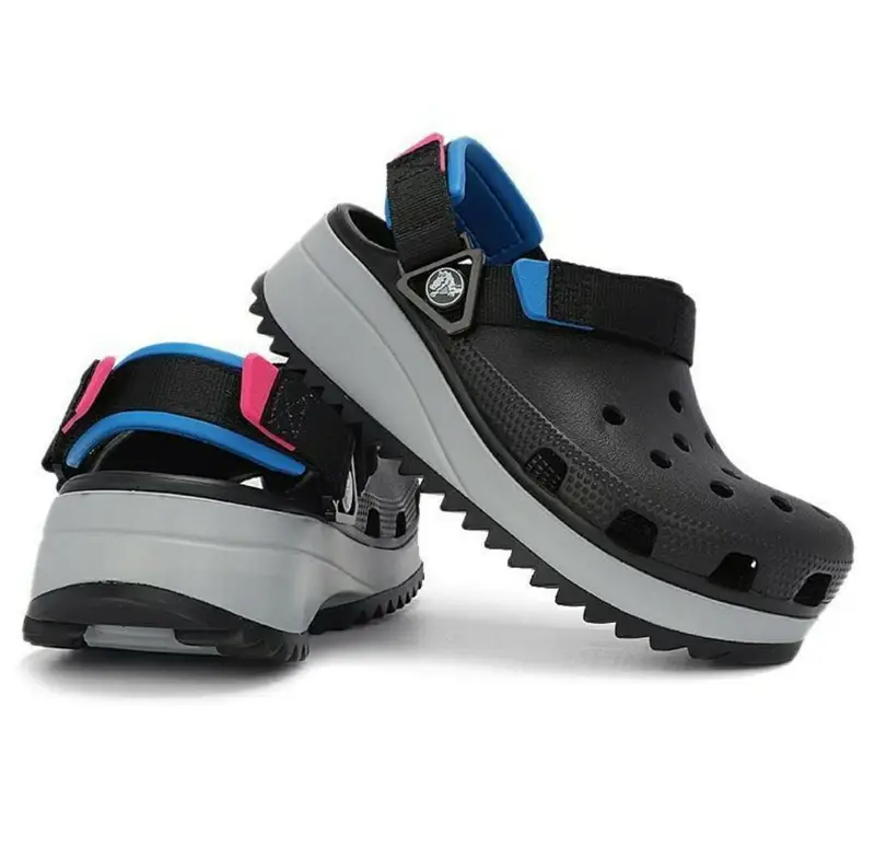 Classic Hiker Clogs (Black/Blue)