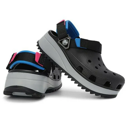 Classic Hiker Clogs (Black/Blue)