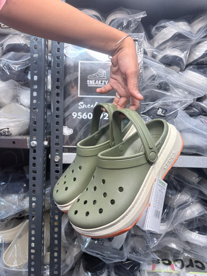 Crocband Full Force Clogs (Army Green)