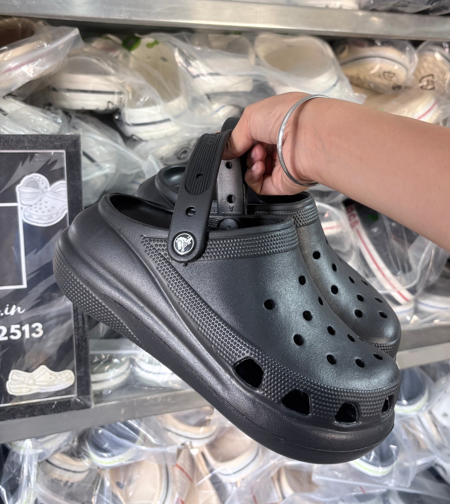 Crush clogs (Black)