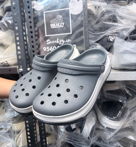 Crocband Full Force Clogs (Grey)