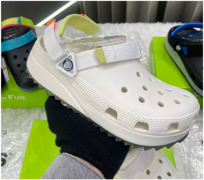 Classic Hiker Clogs (White)