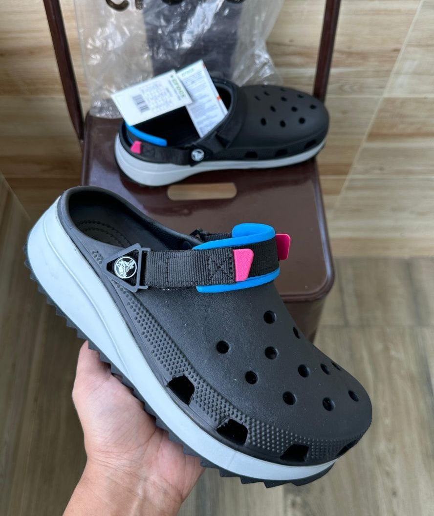 Classic Hiker Clogs (Black/Blue)