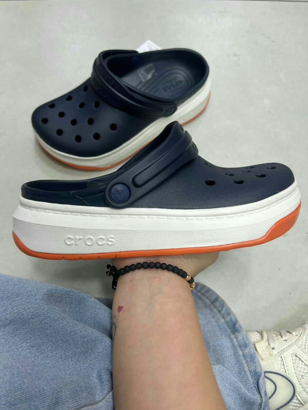 Crocband Full Force Clogs (Navy)