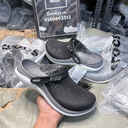 Literide Clogs (Black/Slate Grey)
