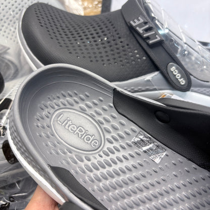 Literide Clogs (Black/Slate Grey)
