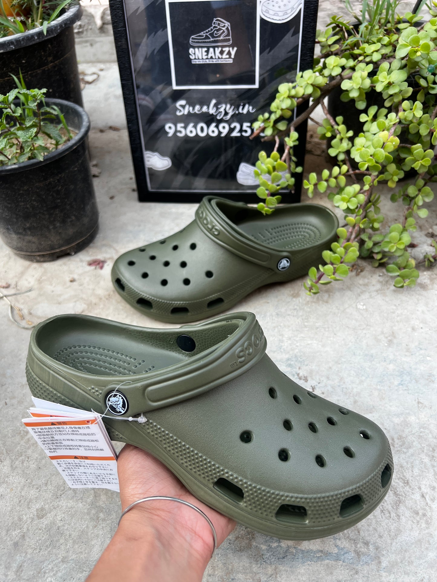 Classic Clogs (Army Green)