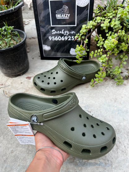 Classic Clogs (Army Green)