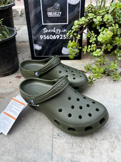 Classic Clogs (Army Green)