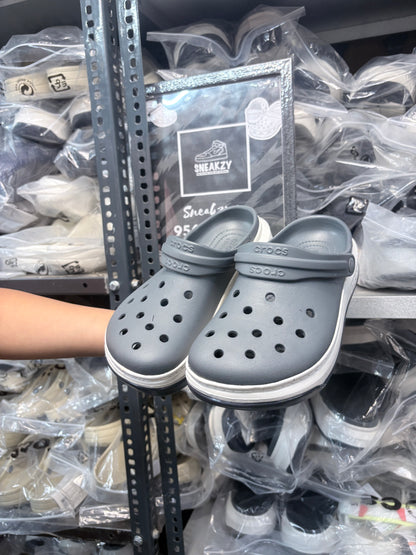 Crocband Full Force Clogs (Grey)