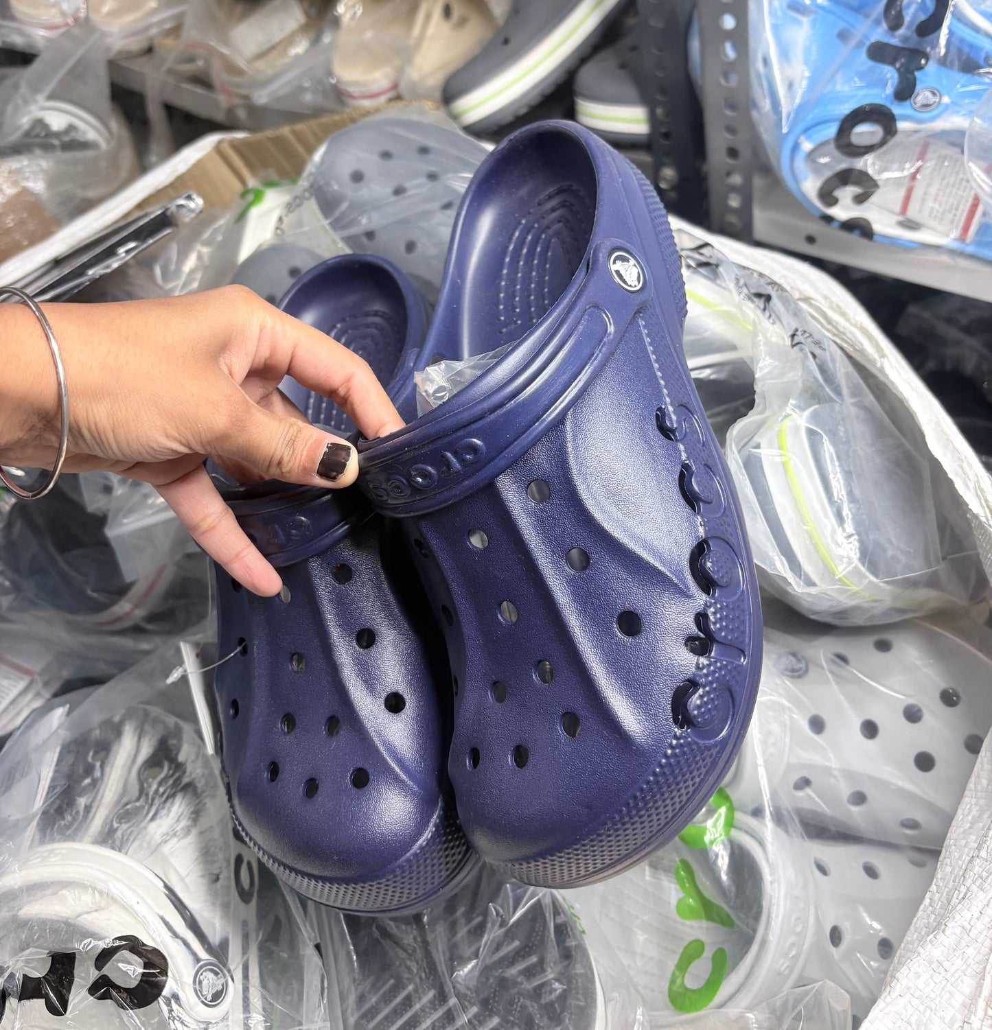 Classic Baya Clogs (Navy)
