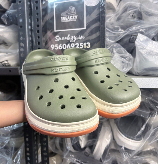 Crocband Full Force Clogs (Army Green)
