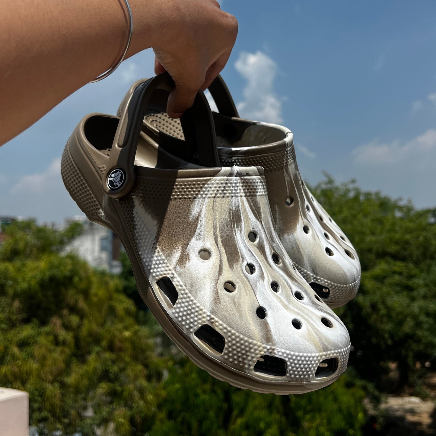 Classic Clogs (Cocoa Marble)