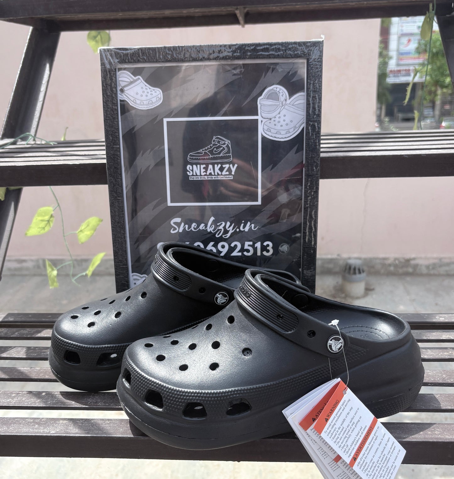 Crush clogs (Black)