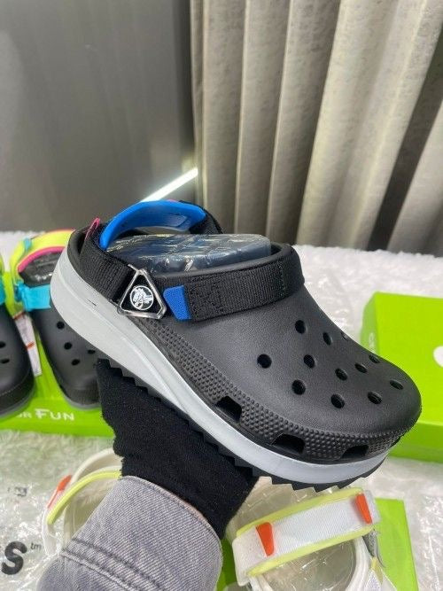 Classic Hiker Clogs (Black/Blue)