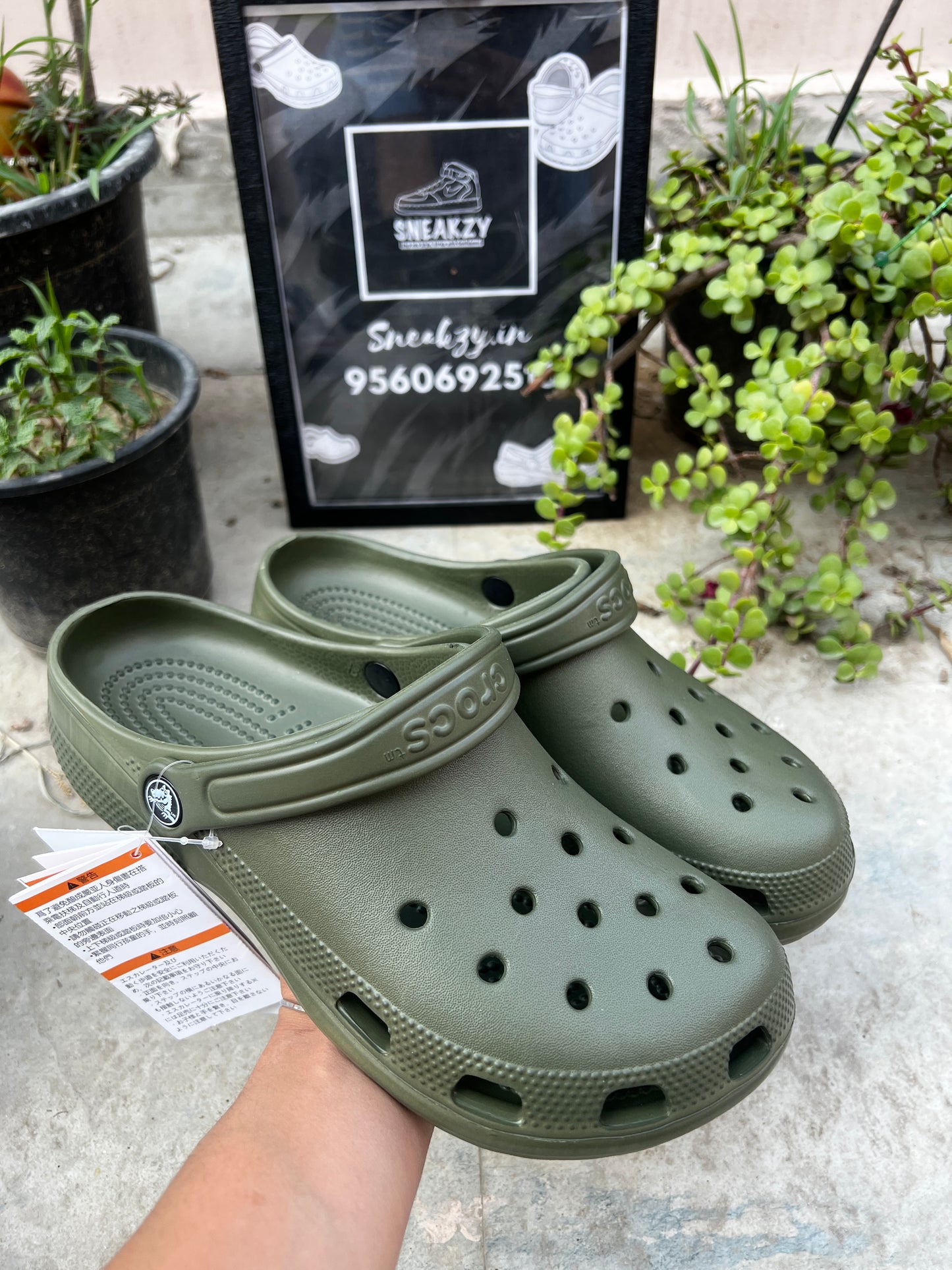Classic Clogs (Army Green)