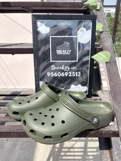 Classic Clogs (Army Green)