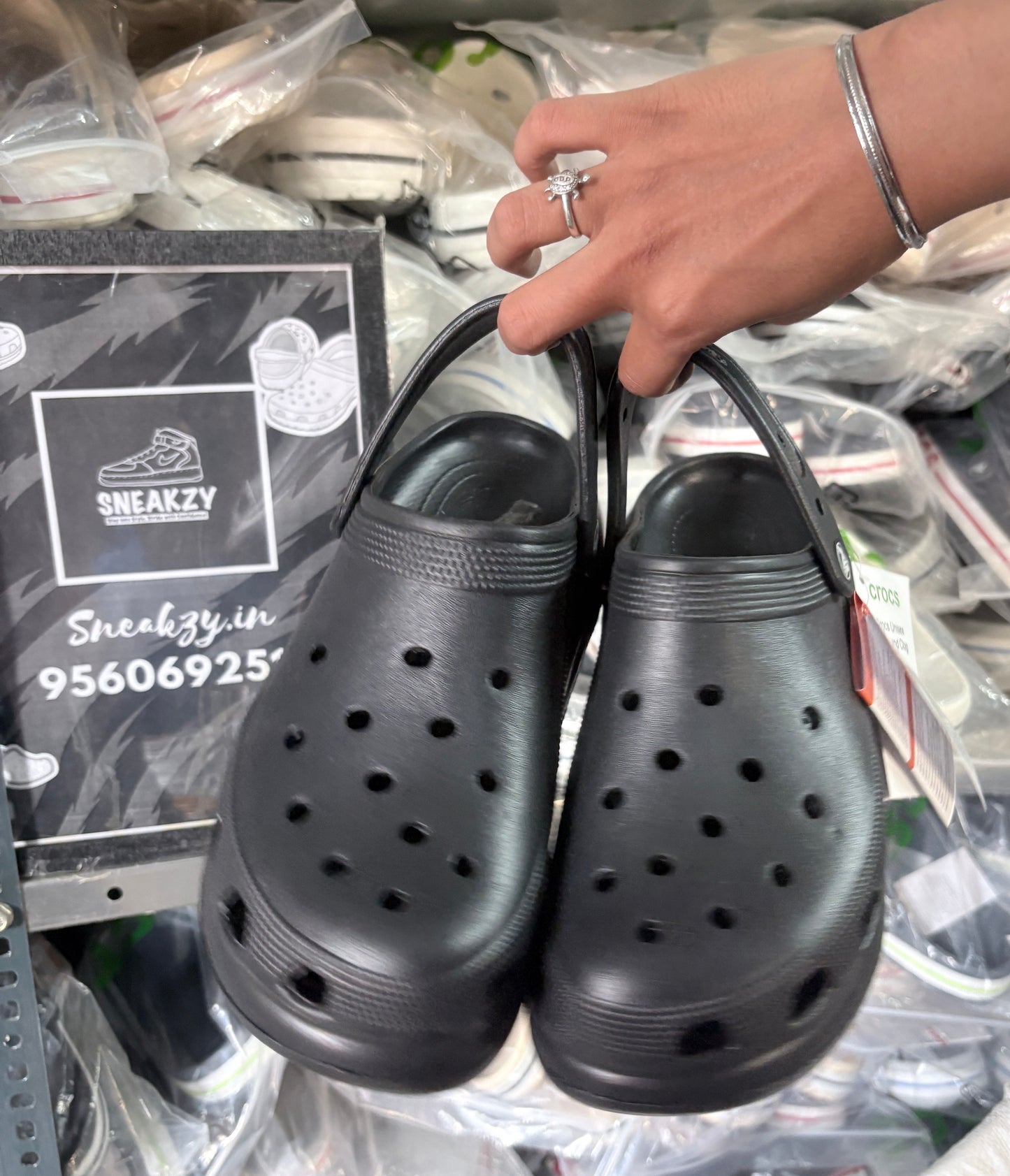 Crush clogs (Black)