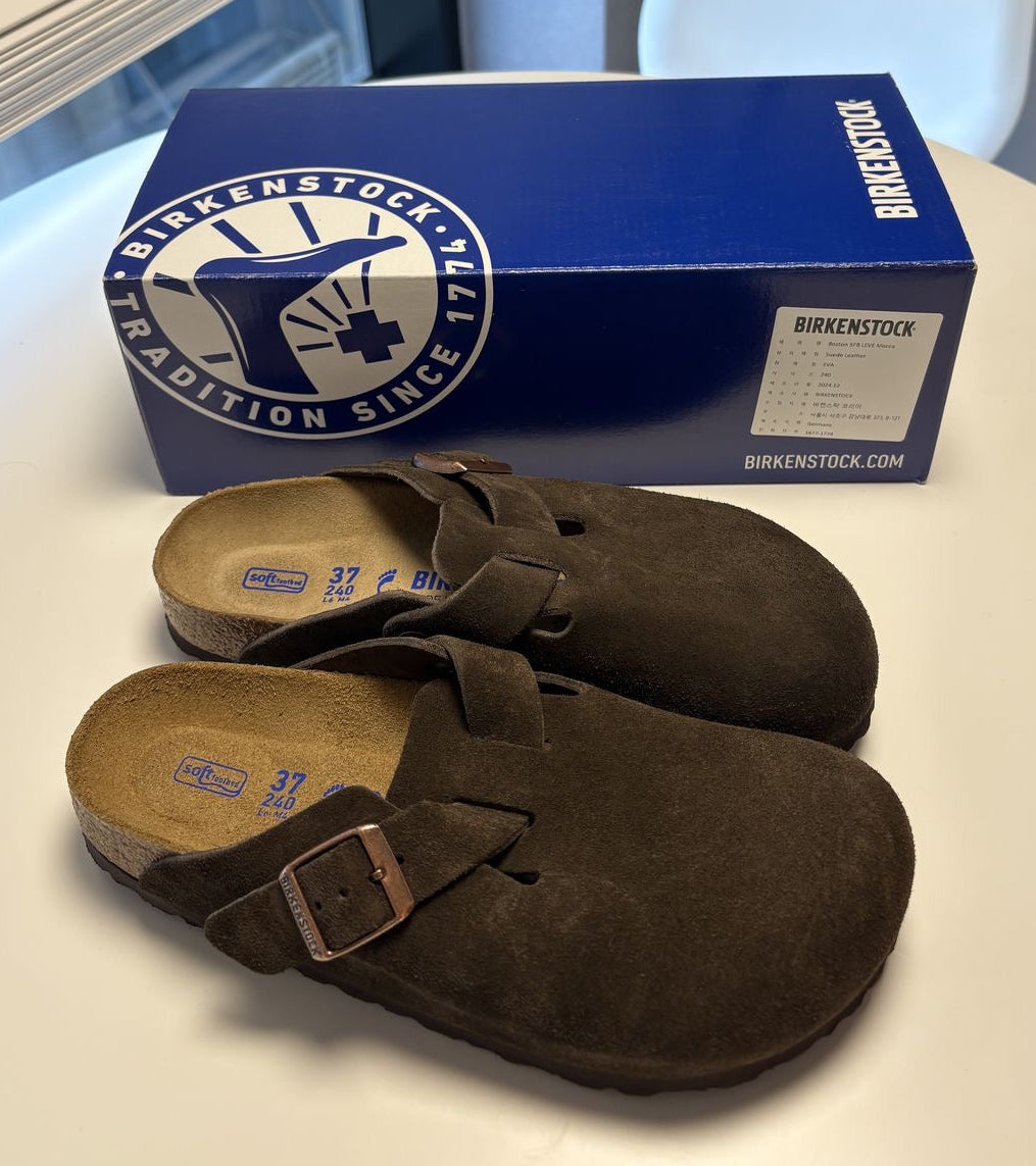 BIRKENSTOCK BOSTON Men’s (Chocolate Brown)
