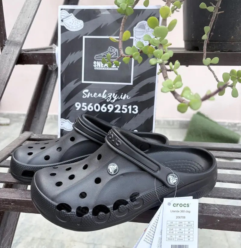 Classic Baya Clogs(Black) ind