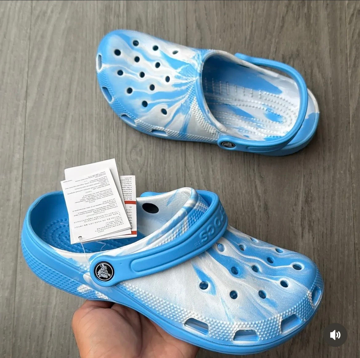 Classic Clogs (Ocean Marble)