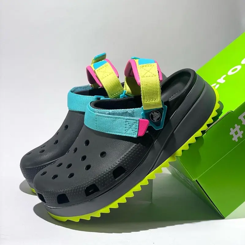 Classic Hiker Clogs (Black/Multi)