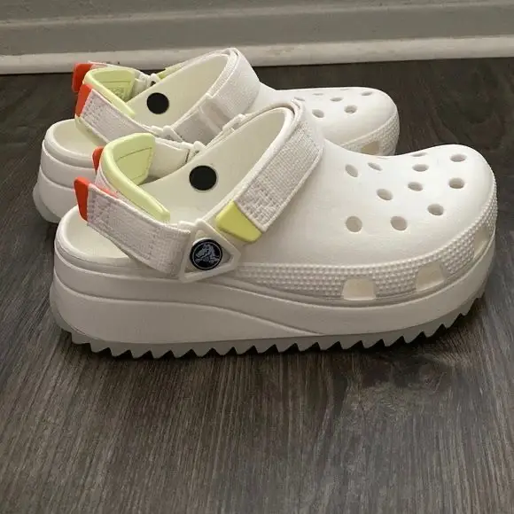 Classic Hiker Clogs (White)