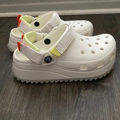 Classic Hiker Clogs (White)