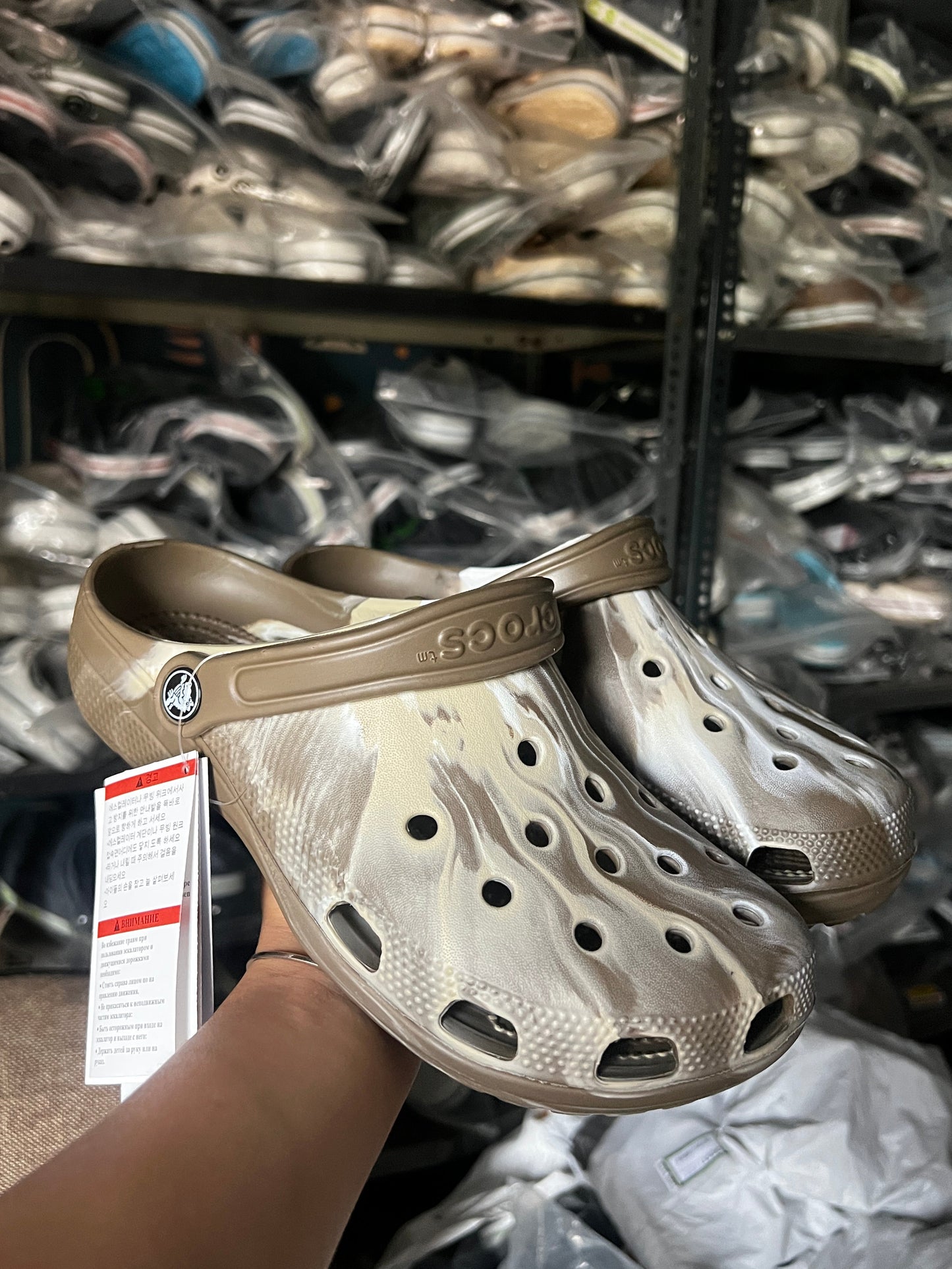 Classic Clogs (Cocoa Marble)