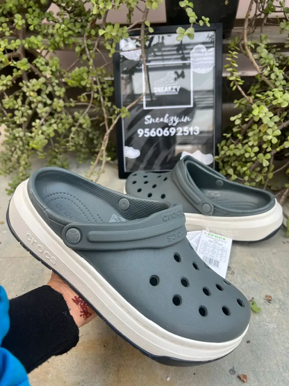 Crocband Full Force Clogs (Grey)