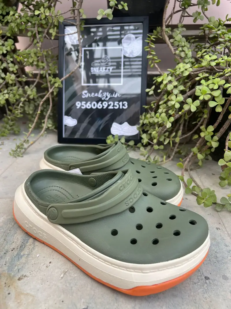 Crocband Full Force Clogs (Army Green)