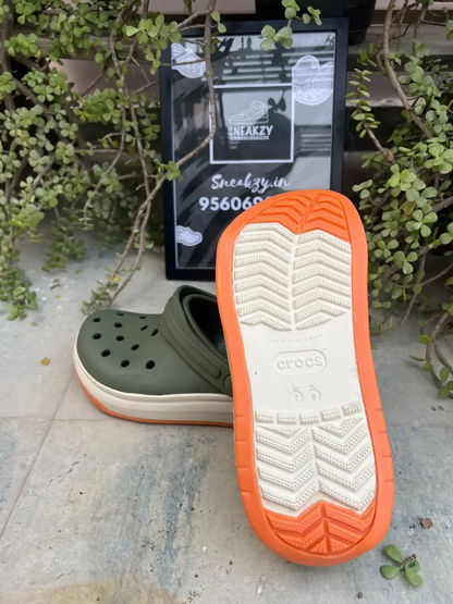 Crocband Full Force Clogs (Army Green)