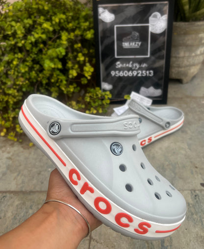 Bayaband clogs (Grey/Orange)